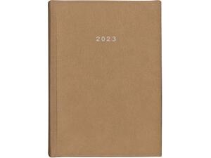 Ημερολόγιο ημερήσιο δετό Next Old Leather 2023 14x21cm ταμπά